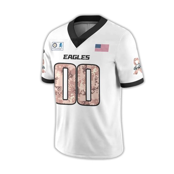 Blankenship  Eagles x Military Day Football Jersey 2025