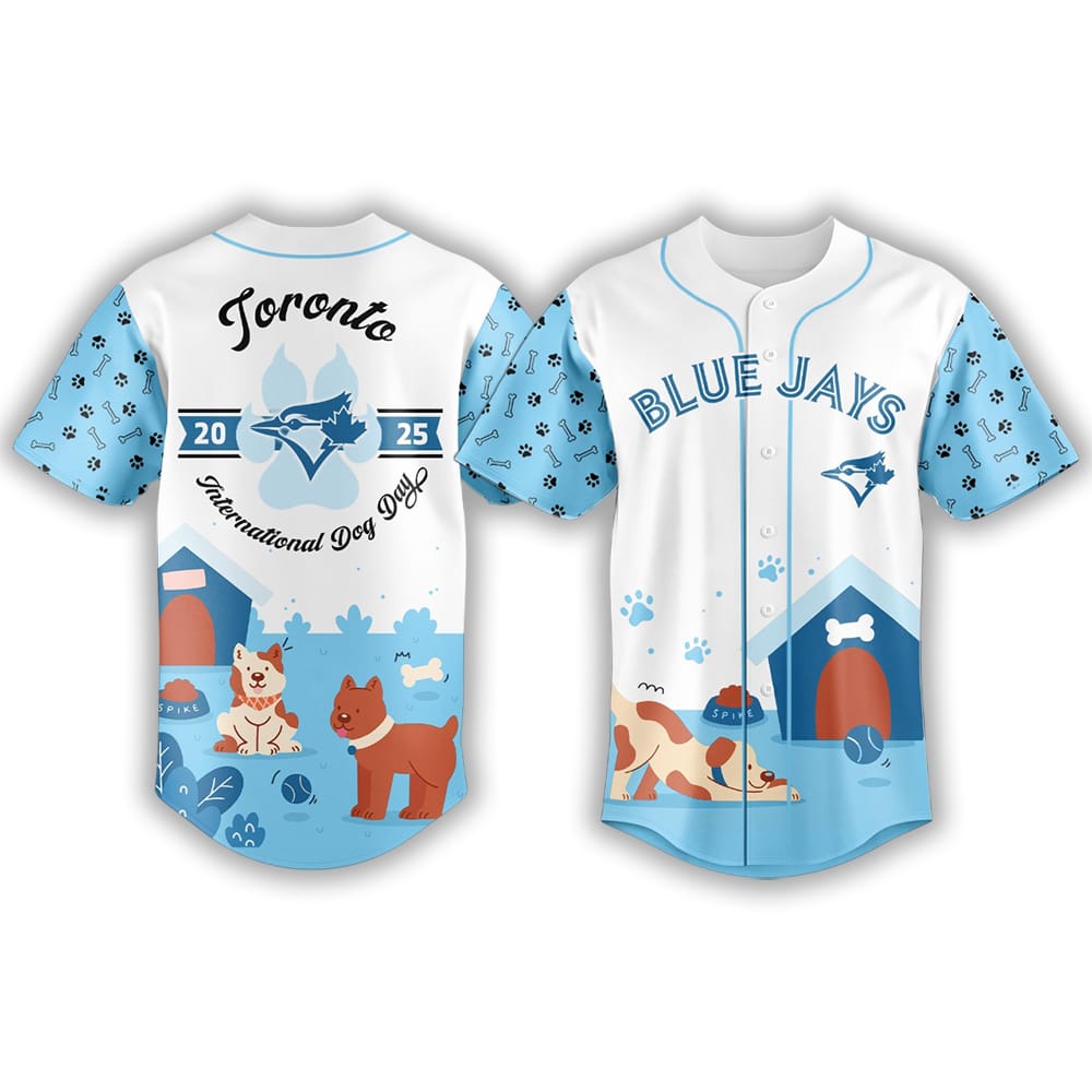 Blue Jays International Dog Day Jersey 2025 Blue Jays International Dog Day Jersey 2025