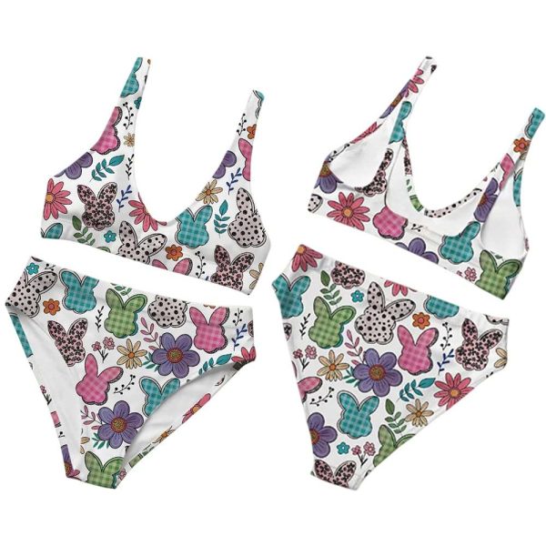Boho Easter Bikini Set For Women