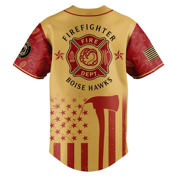 Boise Hawks Firefighter Appreciation Jersey 2025