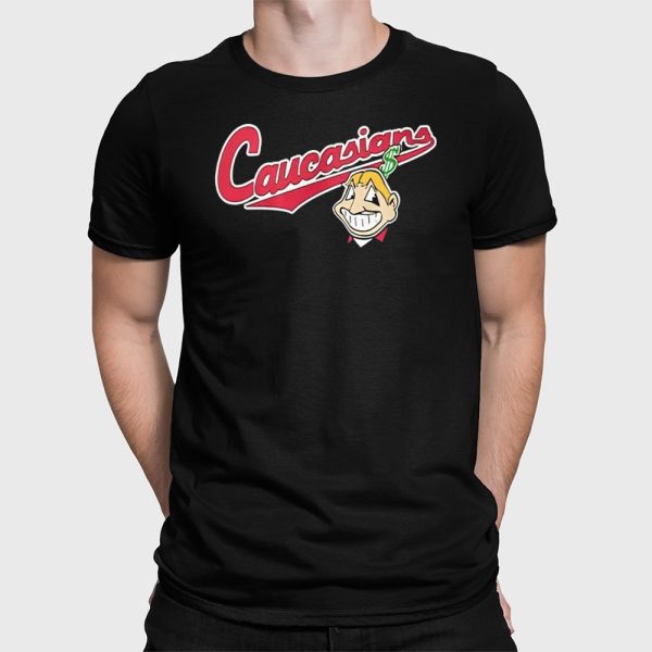 Bomani Jones Caucasians Chief Wahoo Shirt