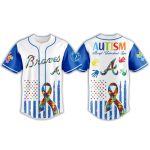 Braves Autism Awareness Month Jersey 2025