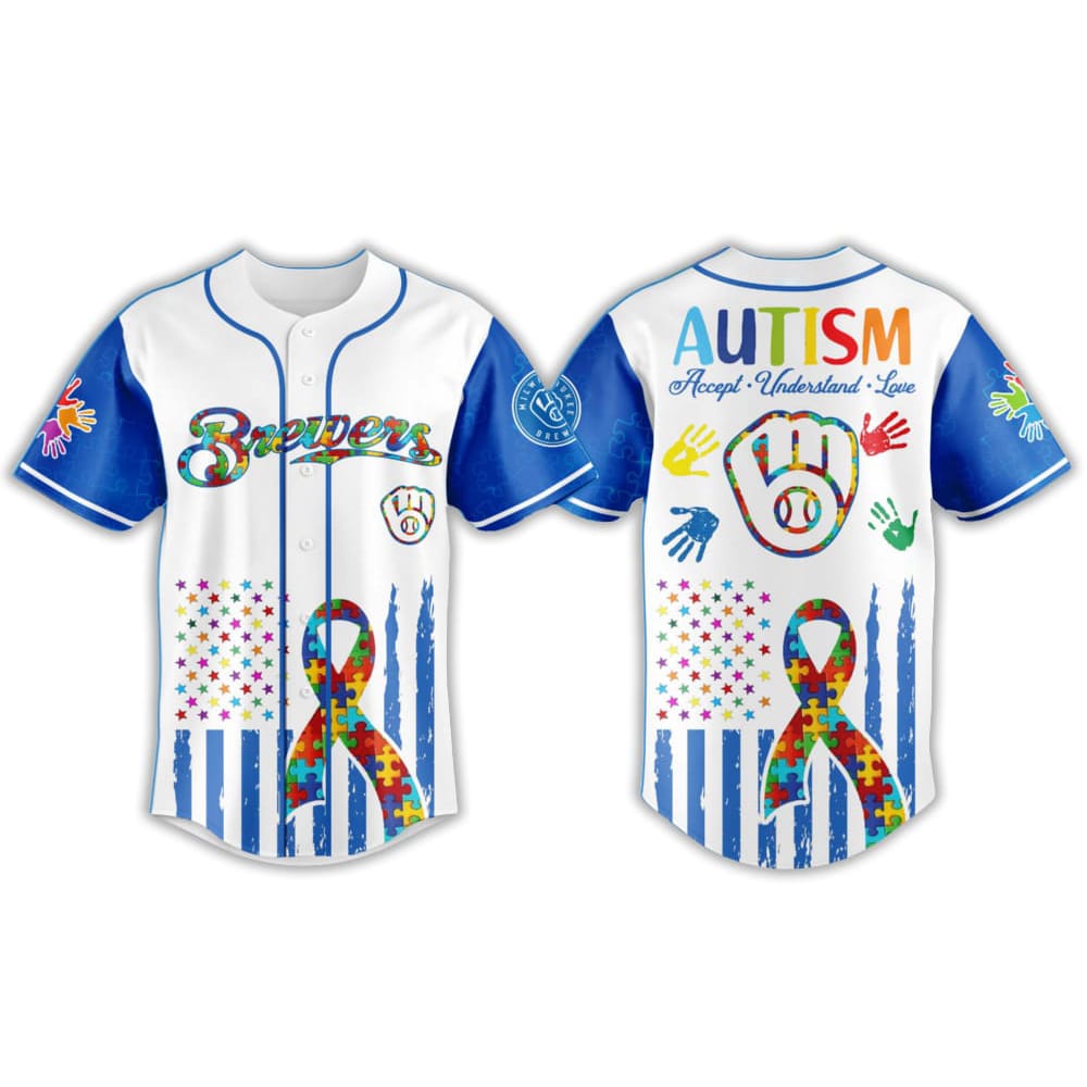Brewers Autism Awareness Month Jersey 2025 Brewers Autism Awareness Month Jersey 2025