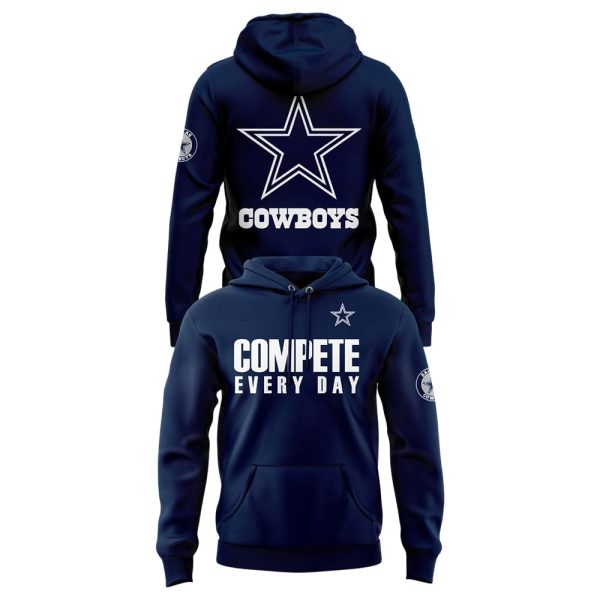 Brian Schottenheimer Cowboys Compete Every Day Hoodie 2025