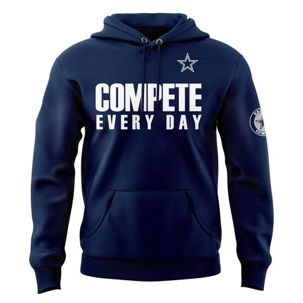 Brian Schottenheimer Cowboys Compete Every Day Hoodie 2025