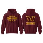 Bring The Commanders Home To DC Hoodie 2025