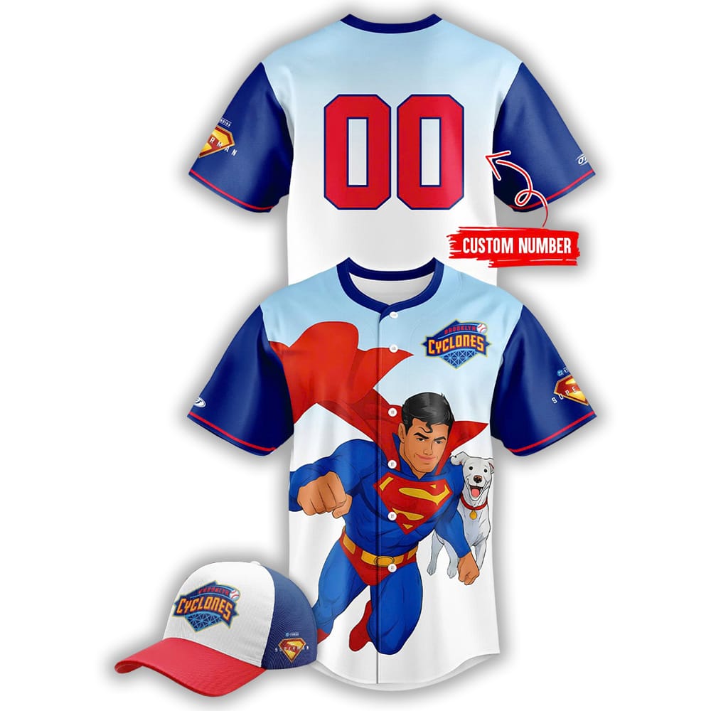 Brooklyn Cyclones Superman Night 2025 Jersey Brooklyn Cyclones Superman Night 2025 Jersey