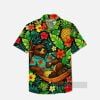 Brown Bear Tropical Jungle Hawaiian Shirt