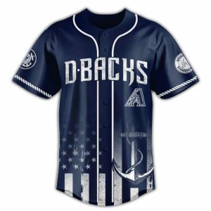 2025 Diamondbacks US Coast Guard Jersey1