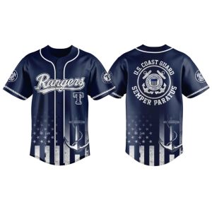 2025 Rangers US Coast Guard Jersey