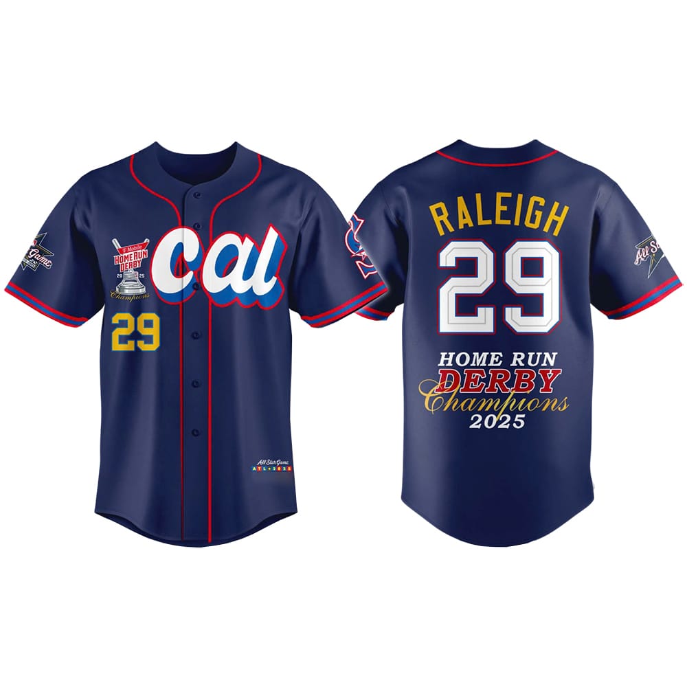 CAL Raleigh 2025 Home Runs Derby Champions Jersey CAL Raleigh 2025 Home Runs Derby Champions Jersey