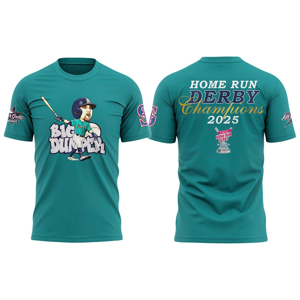 CAL Raleigh Big Dumper 2025 Home Runs Derby Champions Shirt CAL Raleigh Big Dumper 2025 Home Runs Derby Champions Shirt