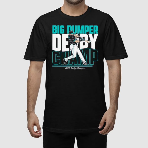 Cal Raleigh Big Dumper Champ 2025 Derby Champion Shirt