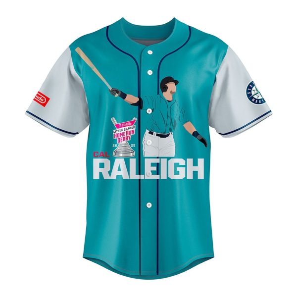Cal Raleigh Home Run Derby 2025 Baseball Jersey