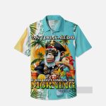 Captain And Treasures Orangutan Pirate Hawaiian Shirt