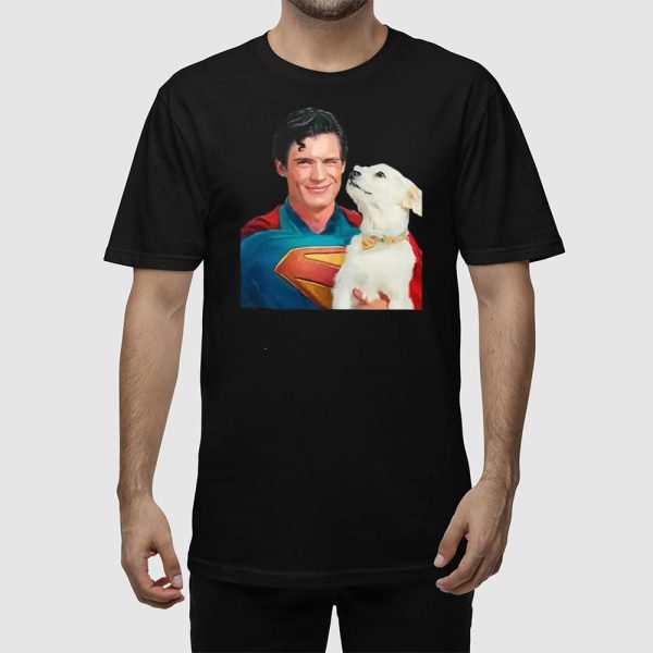 Clark Kent And Krypto The Superdog Shirt