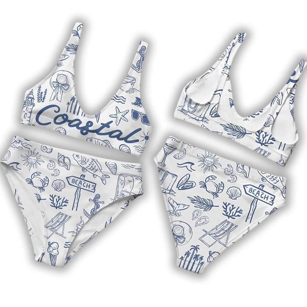 Coastal Bikini Set For Women Coastal Bikini Set For Women