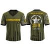Commanders US ARMY 250th Birthday Celebration Football Jersey 2025