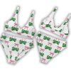 Coquette St Patrick’s Day Bikini Set For Women