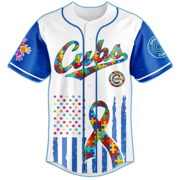 Cubs Autism Awareness Month Jersey 2025