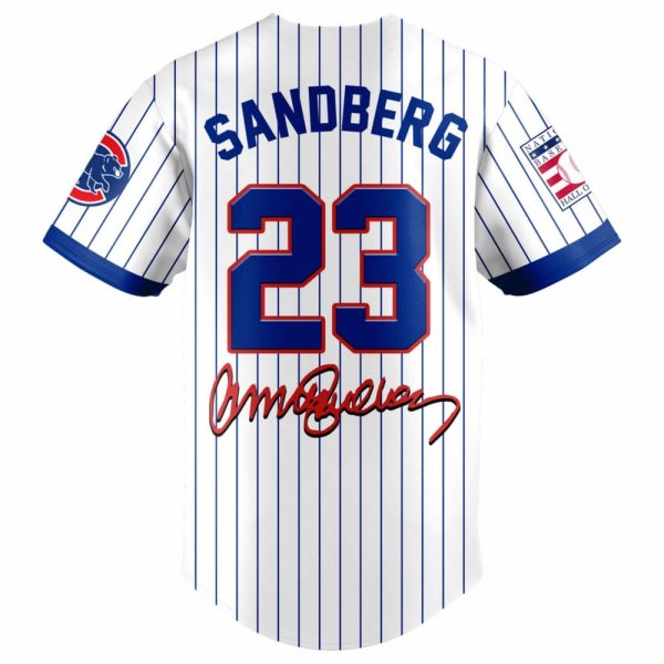 Cubs Ryne Sandberg Signature Jersey
