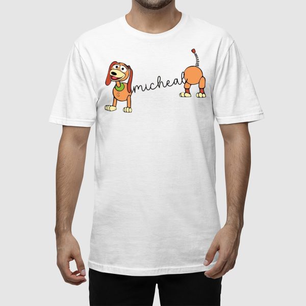 Custom Name Slinky Dog Shirt