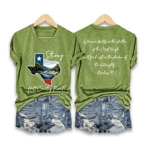 Texas Strong Hill Country Proud Psalms Shirt