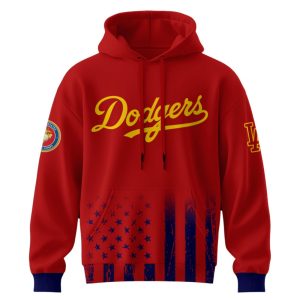 2025 Dodgers 250th Marine Corps Birthday Hoodie1