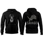 Dan Campbell Lions Villain Savage 2025 Hoodie