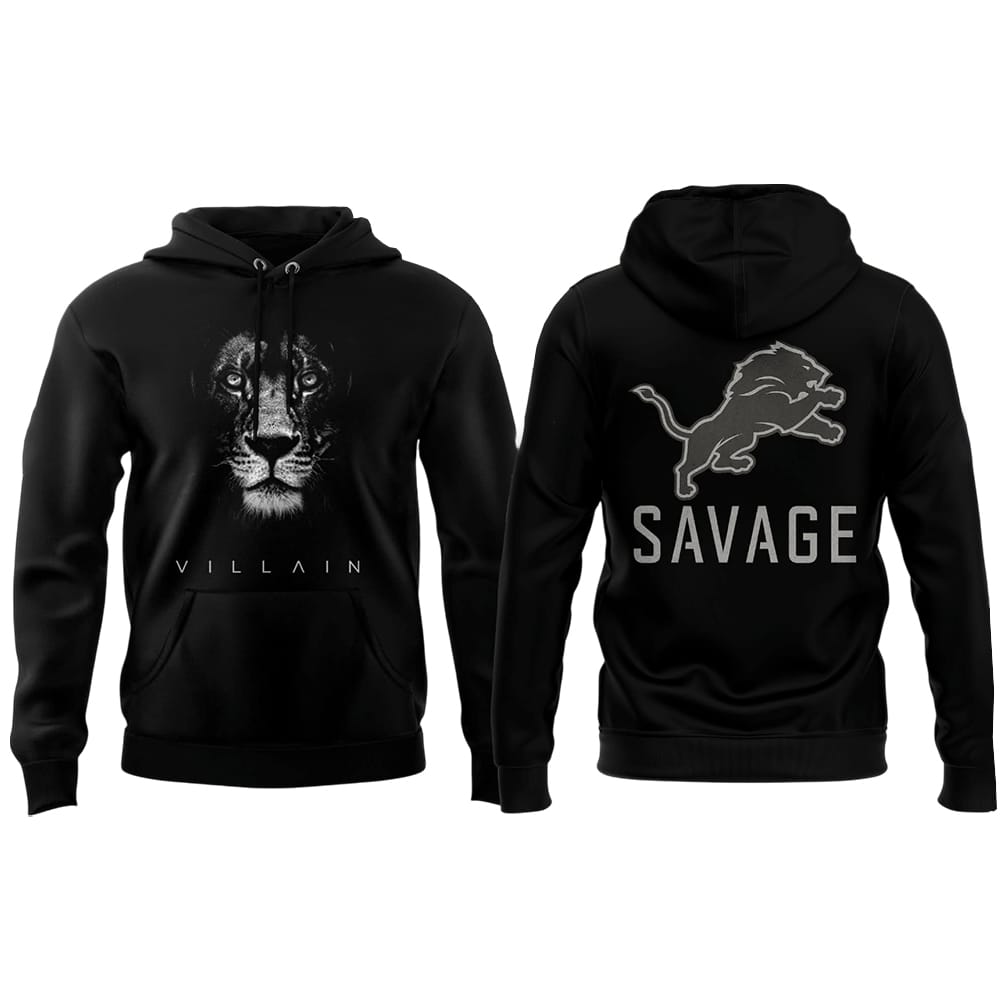 Dan Campbell Lions Villain Savage 2025 Hoodie Dan Campbell Lions Villain Savage 2025 Hoodie