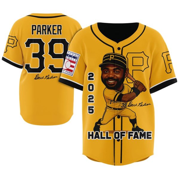Dave Parker Pirates Hall Of Fame Jersey 2025