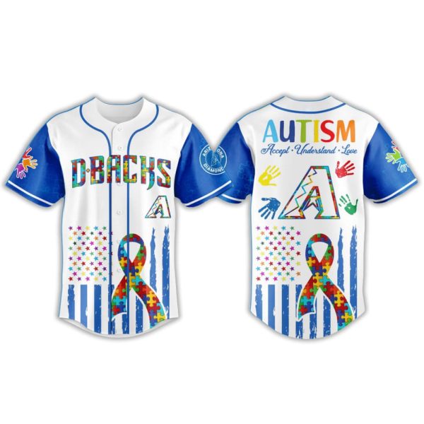 Diamondbacks Autism Awareness Month Jersey 2025