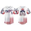 Dodgers x Independence Day 2025 Baseball Jersey
