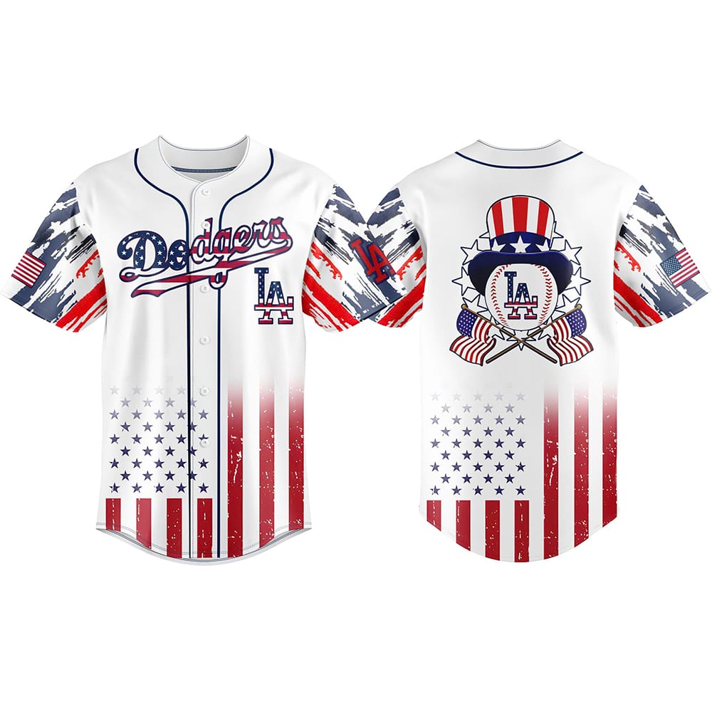 Dodgers x Independence Day 2025 Baseball Jersey Dodgers x Independence Day 2025 Baseball Jersey