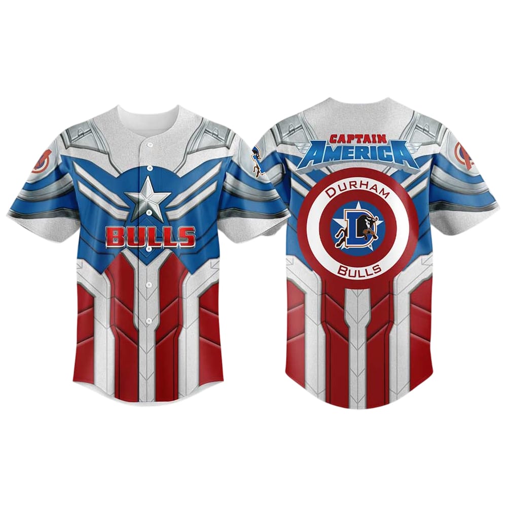 Durham Bulls Captain America Jersey 2025 Durham Bulls Captain America Jersey 2025