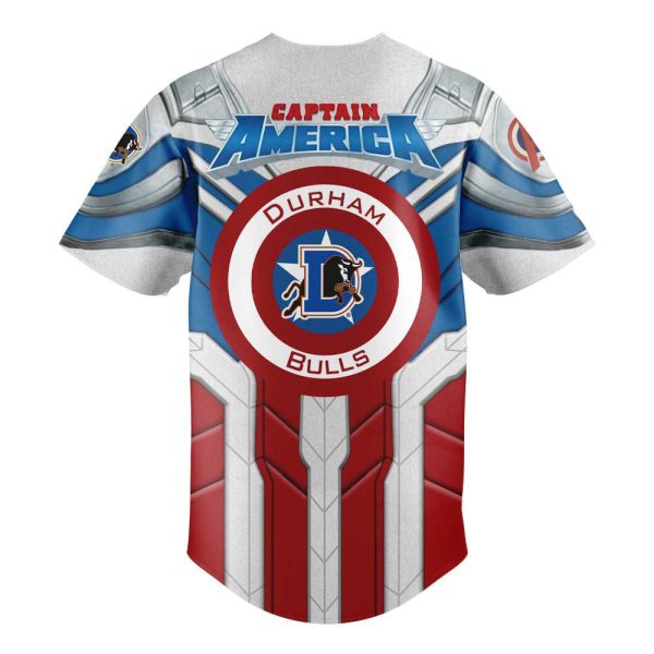 Durham Bulls Captain America Jersey 2025