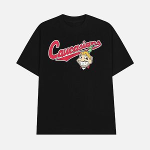 Bomani Jones Caucasians Chief Wahoo Shirt