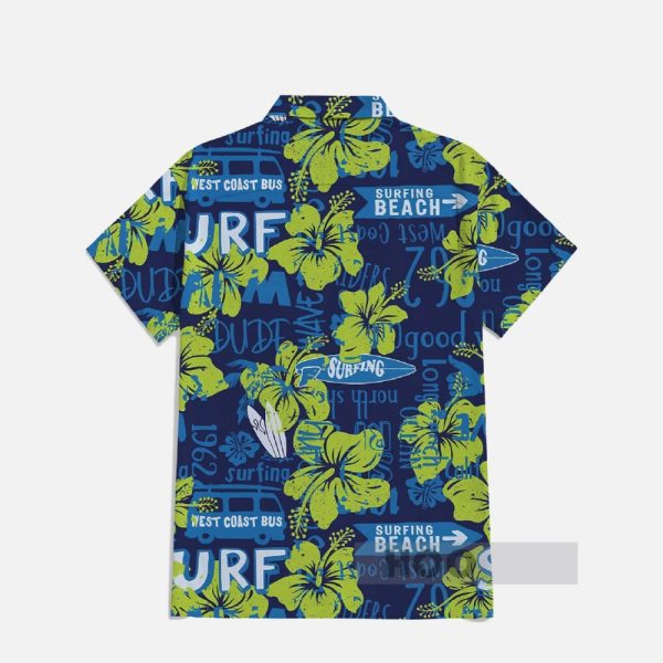 Flowers And Letters Hawaiian Shirt