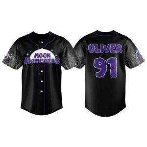 Erie Moon Mammoths John Oliver Jersey