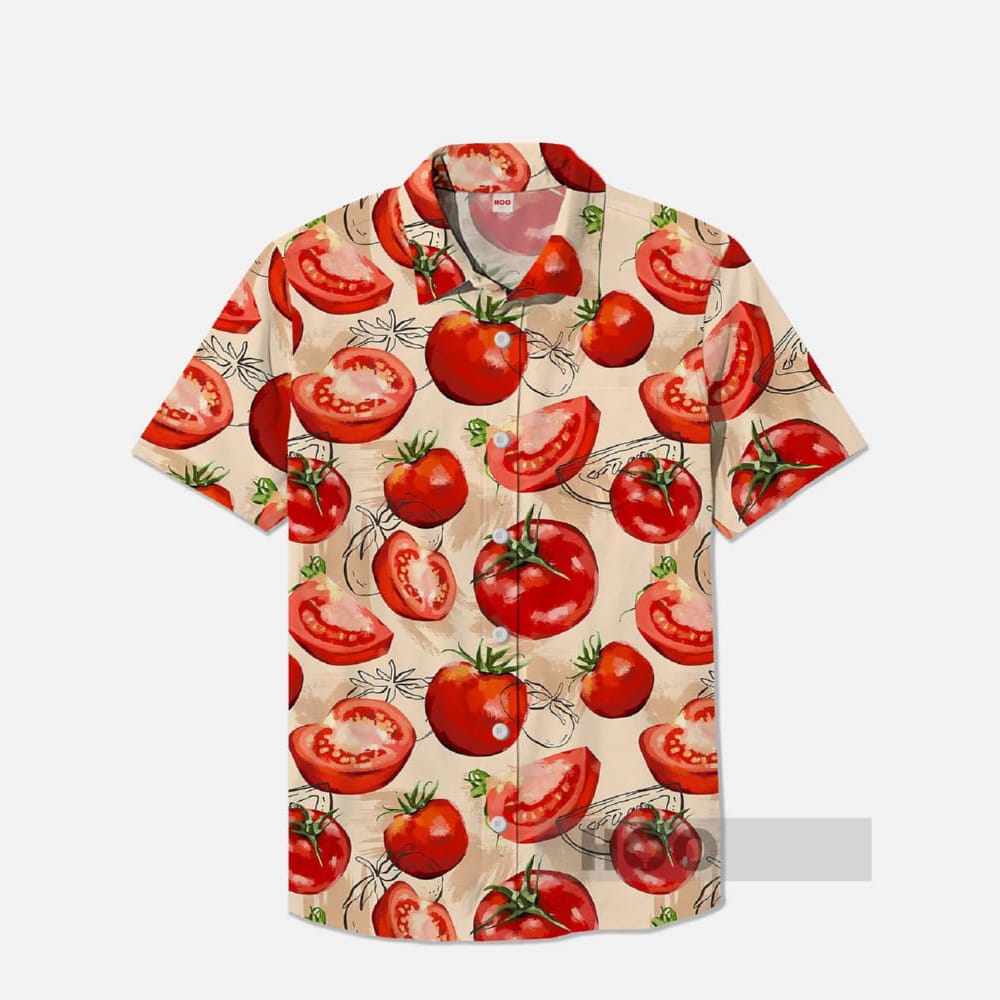 Funny Hawaiian Tomatoes Hawaiian Shirt Funny Hawaiian Tomatoes Hawaiian Shirt