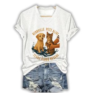 Kerrville Pets Alive Texas Flood Rescue Shirt3