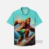 Giant Ape Climbing Hawaiian Shirt