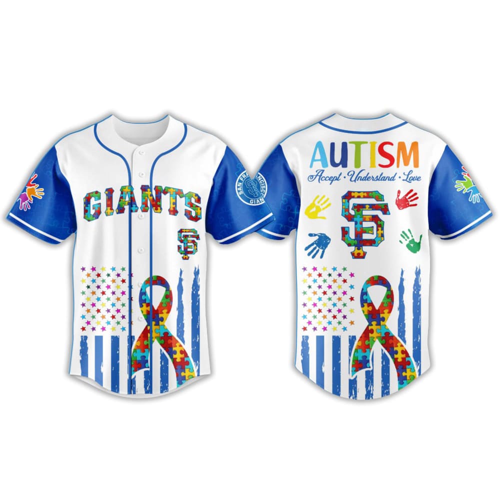 Giants Autism Awareness Month Jersey 2025 Giants Autism Awareness Month Jersey 2025
