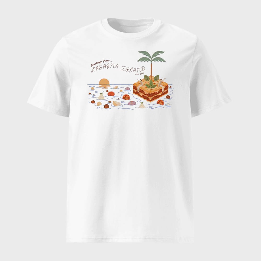 Greetings From Lasagna Island Est 2024 Shirt 1 Greetings From Lasagna Island Est 2024 Shirt