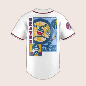 Braves Spencer Strider Baseball Jersey 20252