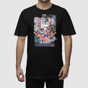 Mr 3000 Clayton Kershaw Strikeout Club Shirt 2