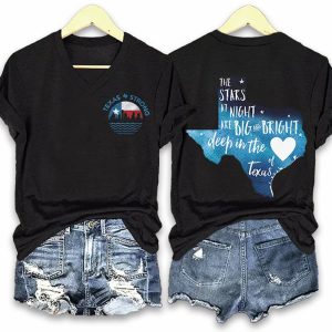 Texas Strong The Stars At Night Are Big And Bright Deep In The Heart Of Texas Shirt1