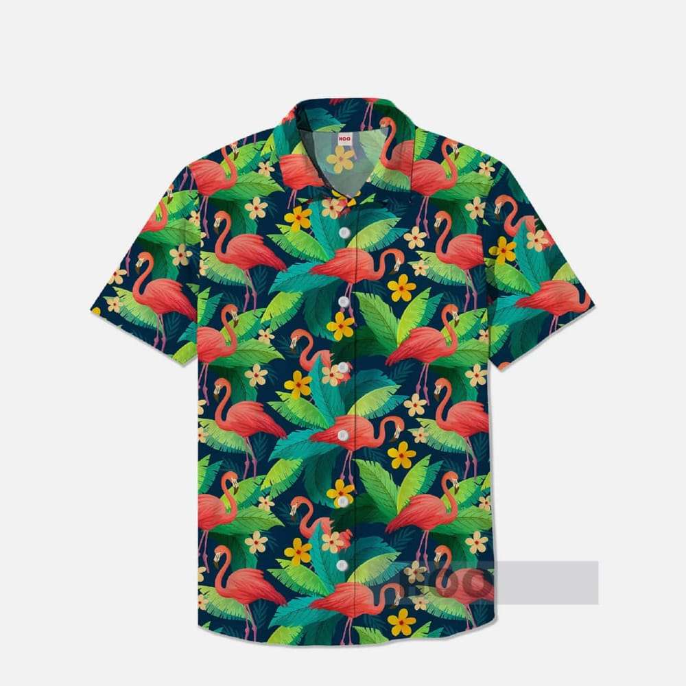 Hawaiian Flamingos Hawaiian Shirt Hawaiian Flamingos Hawaiian Shirt