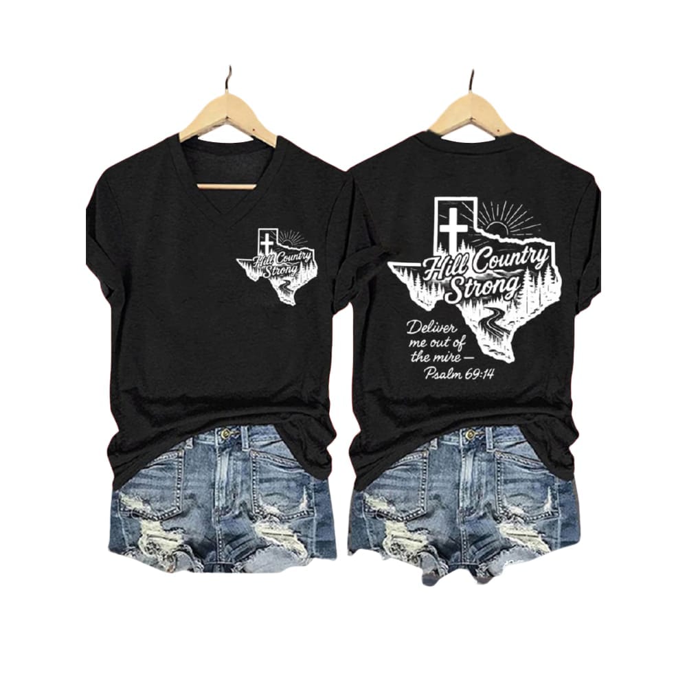 Hill Country Strong Deliver Me Out Of The Mire Psalm 69 14 Shirt1 Hill Country Strong Deliver Me Out Of The Mire Psalm 69 14 Shirt