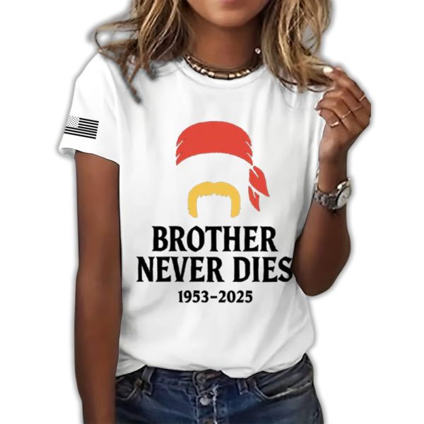 Hulk Hogan Brother Never Dies 1953-2025 Shirt